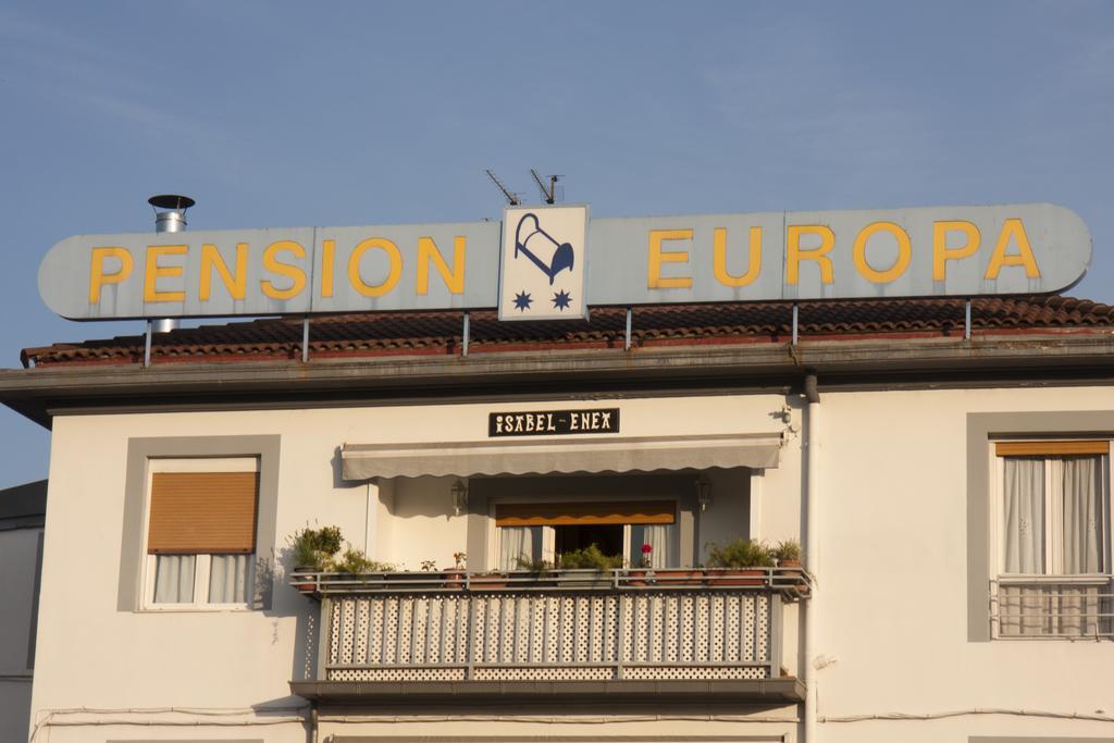 Pension Europa Ирун Экстерьер фото